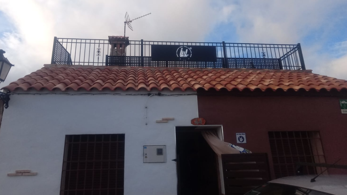 Fachada exterior de la vivienda