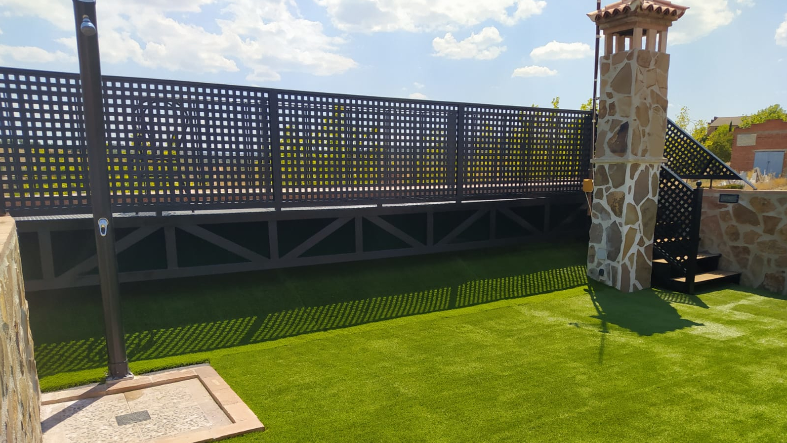 Terraza y solárium