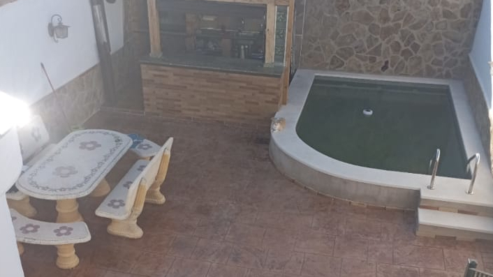 Piscina terminada y lista para su uso